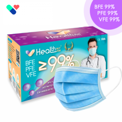 HBN Level3 醫用級耳掛式淺藍色 (50個) 醫用成人口罩